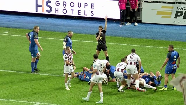 TOP 14 - Essai de Ben TAMEIFUNA (UBB) - Castres Olympique - Union Bordeaux-Bègles