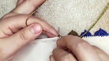 ضرس خفيف بجوج الوان؟غ#تطريز_مغربي #خياطة