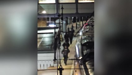 Armed police rush to Huntingdon after multiple people stabbed on train