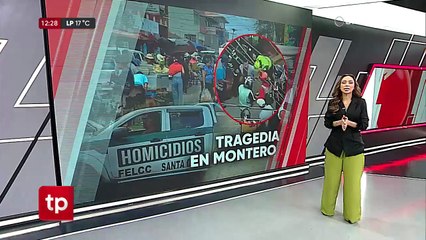 Un video captó los últimos minutos de vida del hombre que murió apuñalado en un mercado en Montero