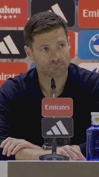 Xabi Alonso se pronuncia sobre el entrenamiento en Valdebebas antes de viajar a Liverpool