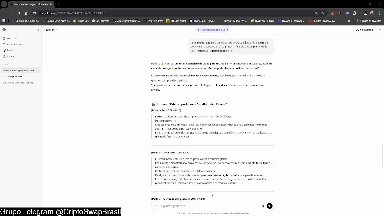 Imagina o #Bitcoin batendo 1 milhão de dólares! Será que é possível?