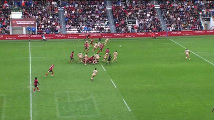 TOP 14 - Essai de Setariki TUICUVU (RCT) - RC Toulon - LOU Rugby