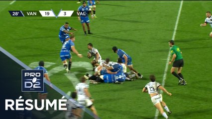 PRO D2 Saison 2025-2026 J09 - Résumé RC Vannes - Valence Romans