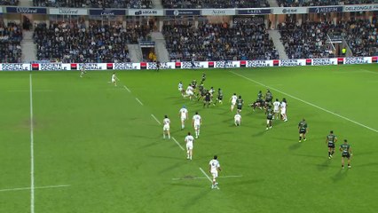 TOP 14 - Essai de Sireli MAQALA (AB) - Aviron Bayonnais - US Montauban