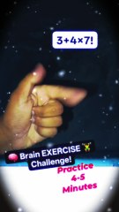 👿Powerful🧠Brain🧠🙇Exercise💪🏼🏋🏼Challenge💥💥