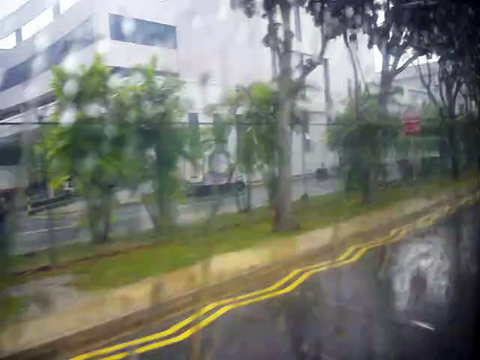 Arriving at Changri Airport  Budget Terminal in Singapore