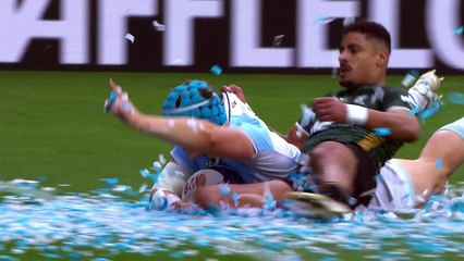 TOP 14 - Essai de Lucas MARTIN (AB) - Aviron Bayonnais - US Montauban