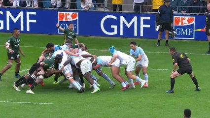 TOP 14 - Essai de Lucas MARTIN 2 (AB) - Aviron Bayonnais - US Montauban
