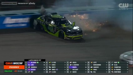 NASCAR Xfinity 2025 Phoenix Final Sieg Hard Crash