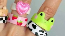 Super light clay ring 💍 craft part 2 and