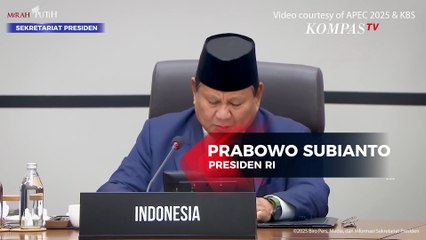 [FULL TERJEMAHAN] Presiden Prabowo Soroti Judi Online hingga Peran AI Atasi Kemisikinan di KTT APEC