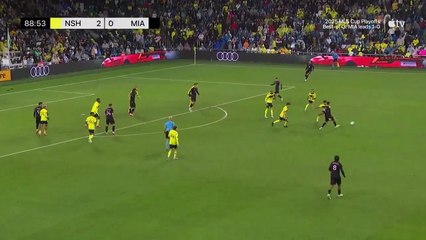 El espectacular tanto de Lionel Messi en la derrota de Inter Miami