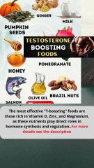 🍽️ Top Testosterone-Boosting Foods