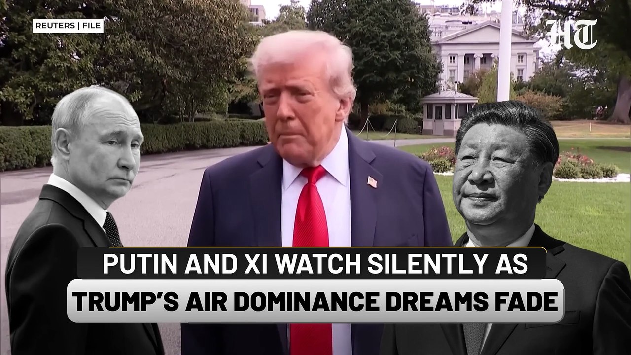 300 Jets Short By 2030  Russia & China Watch As Trump’s Air Dominance Plan Faces Budget Crisis