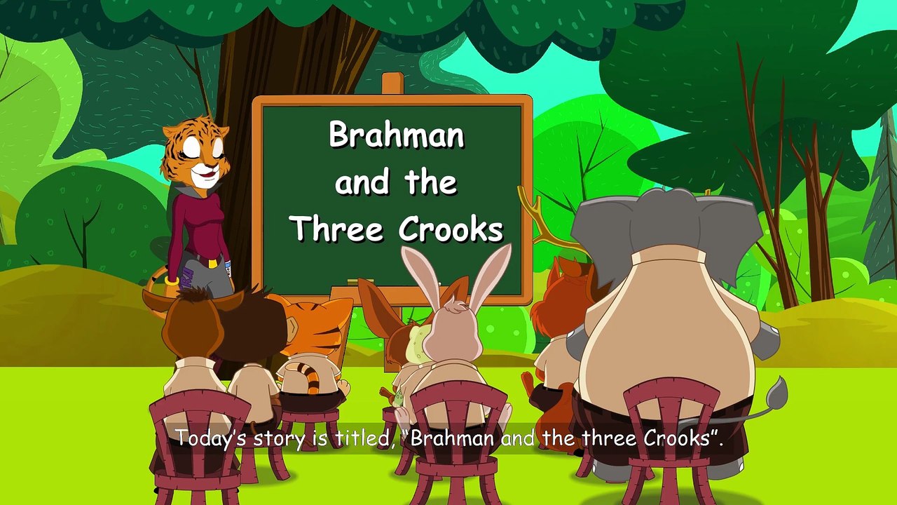 Brahman and the Three Crooks  Panchatantra - English Moral Stories