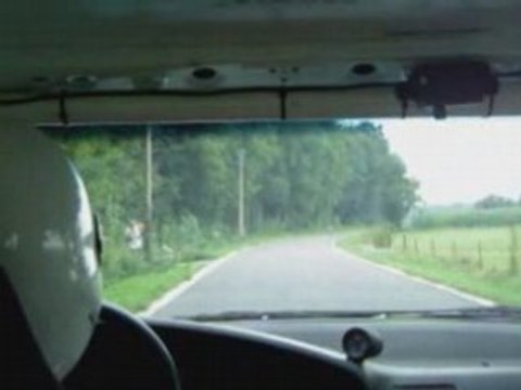 Collin pierre rallye sprint camera embarquée rance 2007