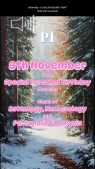 8 November  Happy Birthday!!  Your Special Personal Birthday Meaning