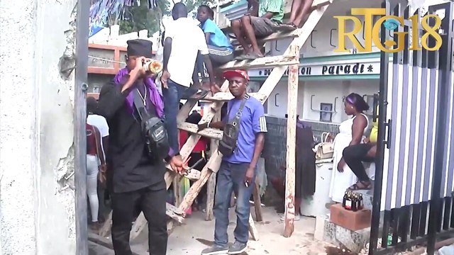 Dewoulman fèt Gede nan simityè Fragneau-Ville, Delmas 75