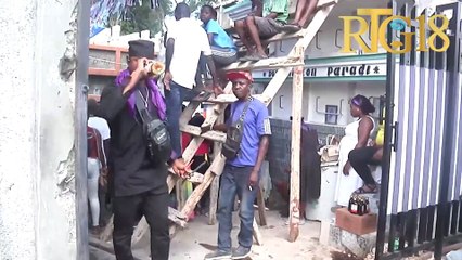 Dewoulman fèt Gede nan simityè  Fragneau-Ville, Delmas 75