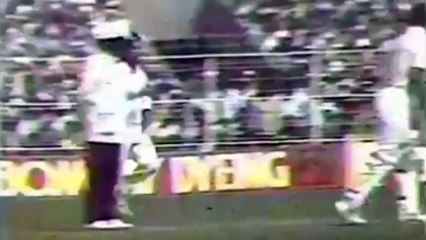 Sachin Tenulkar Pick the Wicket of Kepler Vessels 1st ODI at Kolkata, Nov 10 1991
