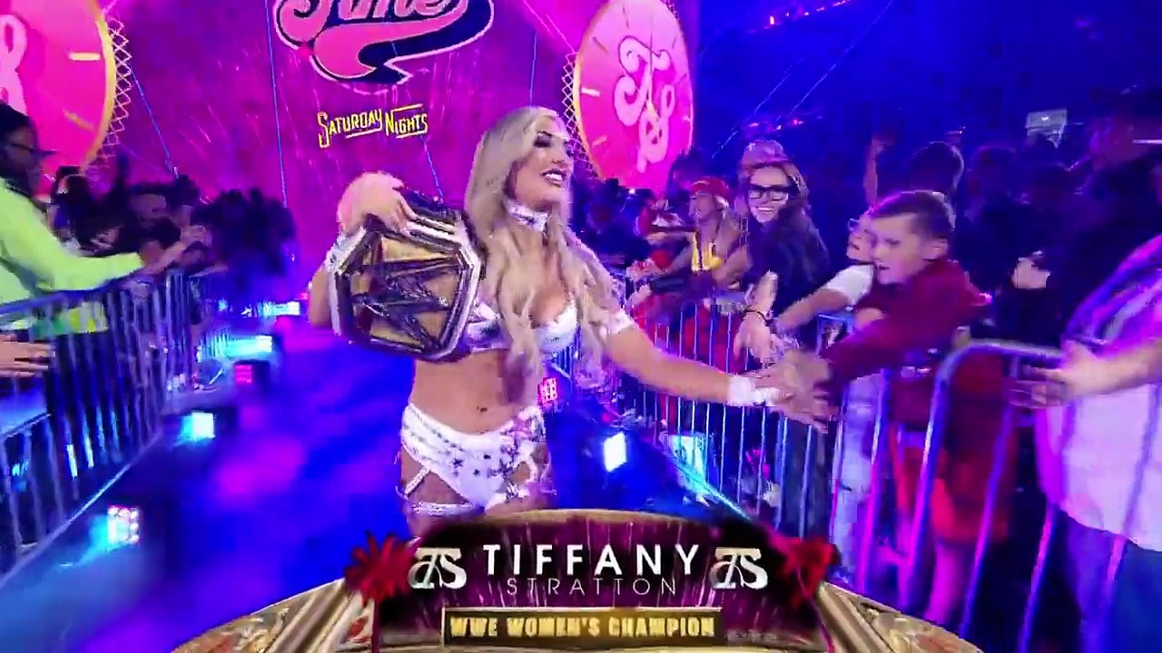 WWE Tiffany Stratton (c) vs. Jade Cargill , Saturday Night's Main Event  November 1, 2025 WWE Women's Title Match