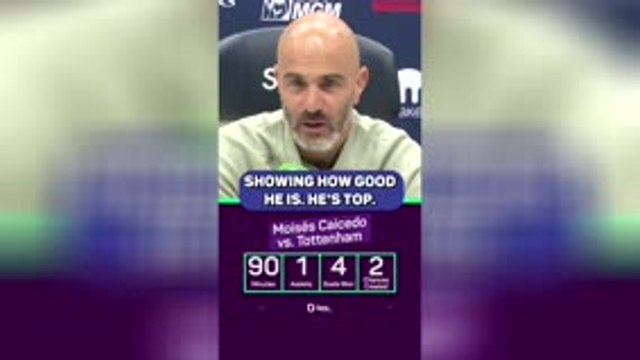 Caicedo and Rodri are WORLD'S BEST defensive midfielders - Maresca