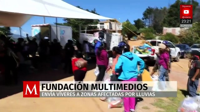 Fundación Multimedios entrega más de quince toneladas de ayuda a Querétaro