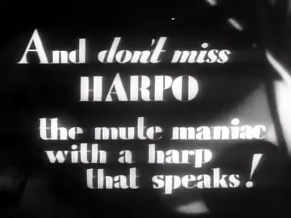 Animal Crackers | movie | 1930 | Official Trailer