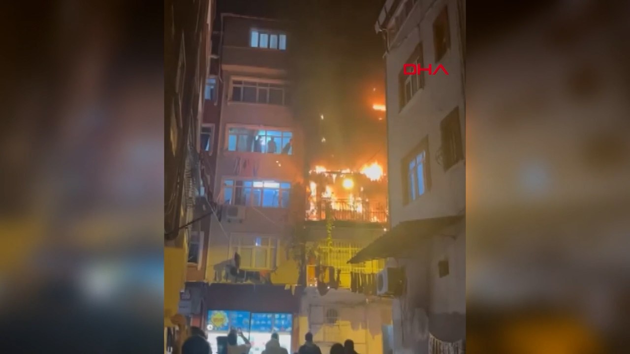 Kız İsteme Kutlaması Felakete Döndü: Havai Fişek Binayı Yaktı