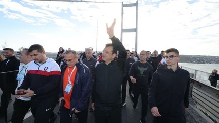 İmamoğlu bu yıl katılamadığı İstanbul Maratonu için cezaevinden paylaştı: Biliyorum; karanlık sonsuza kadar sürmez, bu ülke mutlaka aydınlığa koşacak