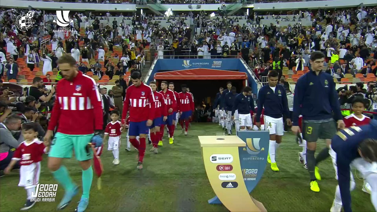 12/1/2020 Real Madrid- Atletico de Madrid (0-0,4-1 pp) Supercopa de España