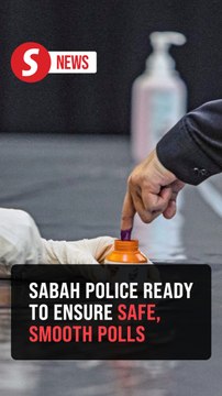 Sabah police ready for safe and smooth state election, says Saifuddin