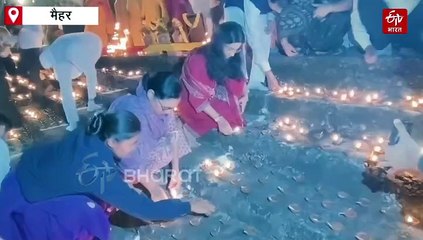 मध्य प्रदेश में देवउठनी पर जगमगाया श्रीराम पथ गमन, जलाए गए 51-51 हजार दीप