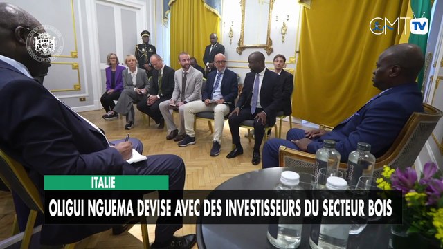 [#Reportage] Italie : Oligui Nguema devise avec des investisseurs du secteur bois