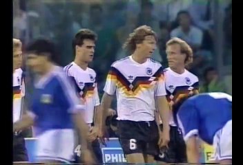 WORLD CUP ITALIA 1990 決勝戦後 ニュース