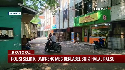 Polisi Gerebek Ruko di Ancol, Diduga Jualan Ompreng MBG Berlabel SNI dan Halal Palsu | BORGOL