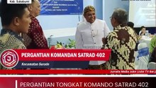 Pergantian Tongkat Komando Satrad 402 Cibalimbing, Sambut Era Baru di Tangan Letkol Lek Yuma Yahya