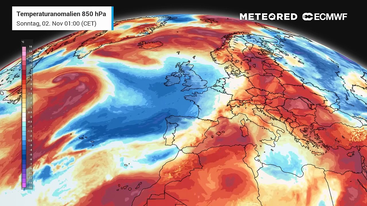 Im wochenverlauf fluten ungewöhnlich warme luftmassen deutschland!