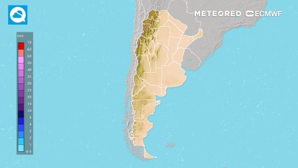 Primera semana de noviembre con inestabilidad de a pulsos y lluvias localmente abundantes en Argentina