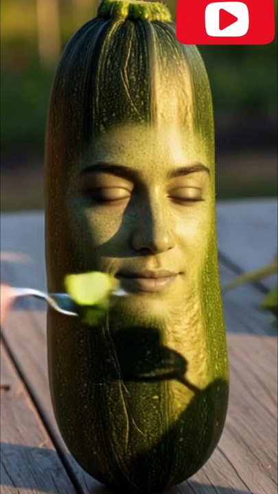 Cucumber is eating and dancing while singing 🤯 🎶