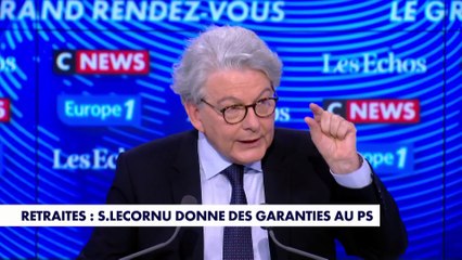 Suspension de la réforme des retraites : «On va dans le mur», assure Thierry Breton