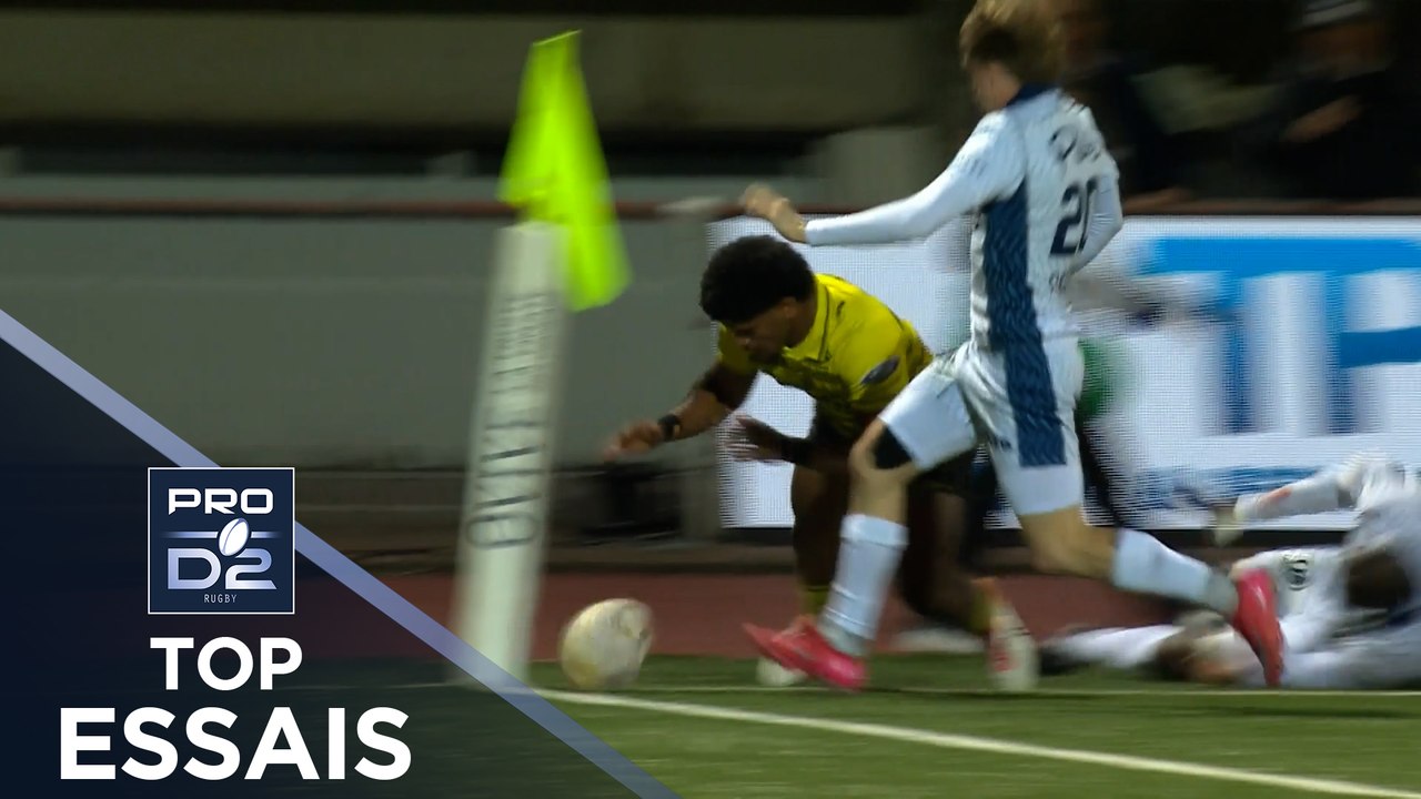 TOP Essais de la J09 – PRO D2 – Saison 2025-2026
