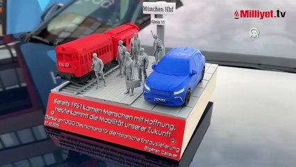 TOGG'u almaya maketle geldi: 'Araba Almanların da çok hoşuna gitti'