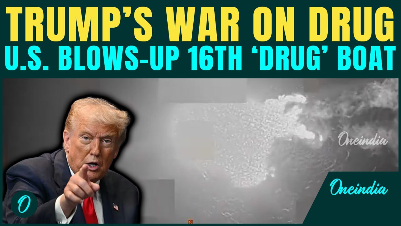 U.S-Venezuela War EXPLODES: Trump UNLEASHES Deadly Strike on ‘Drug’ Boat | 3 KILLED in 16th Strike