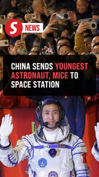 China's Shenzhou-21 sends youngest astronaut, mice to 'Heavenly Palace' space station