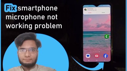 Fix smartphone microphone not working problem DIY