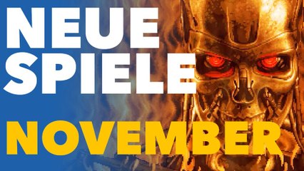 Neue Spiele im November - Vorschau-Video für PC und Konsolen