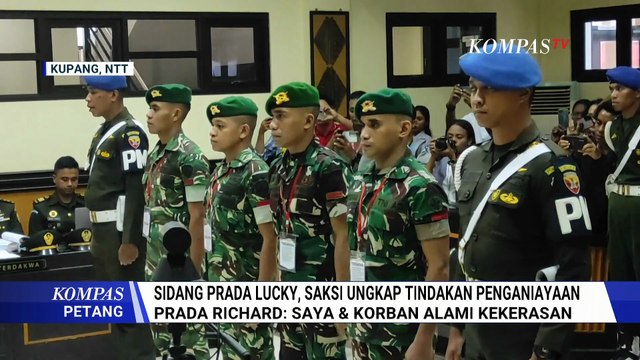 Terbongkar! Pengakuan Prada Richard Saksi Penganiayaan Prada Lucky: Kami Ditendang di Telinga