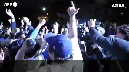World Series di baseball, e' ancora Dodgers: la gioia dei tifosi a Los Angeles